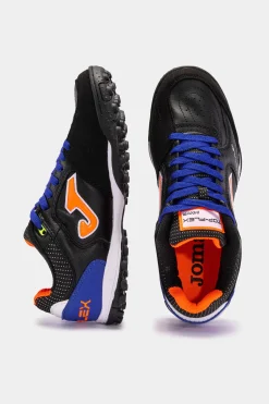 Chuteiras Joma Top Flex 22 Preto Azul Royal Tf