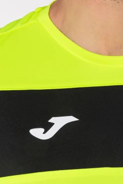 Conjunto Joma Academy II Amarelo Fluorescente Preto