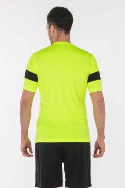 Conjunto Joma Academy II Amarelo Fluorescente Preto