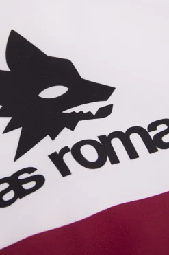 Corta-vento De Futebol Retro Copa As Roma Dos Anos 1980