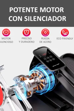 Elíptica Elétrica Mini Para Exercícios De Pernas Sentadas Em Casa Ecode®