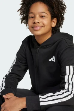 Fato De Treino Com Capuz Em Fleece — Criança adidas
