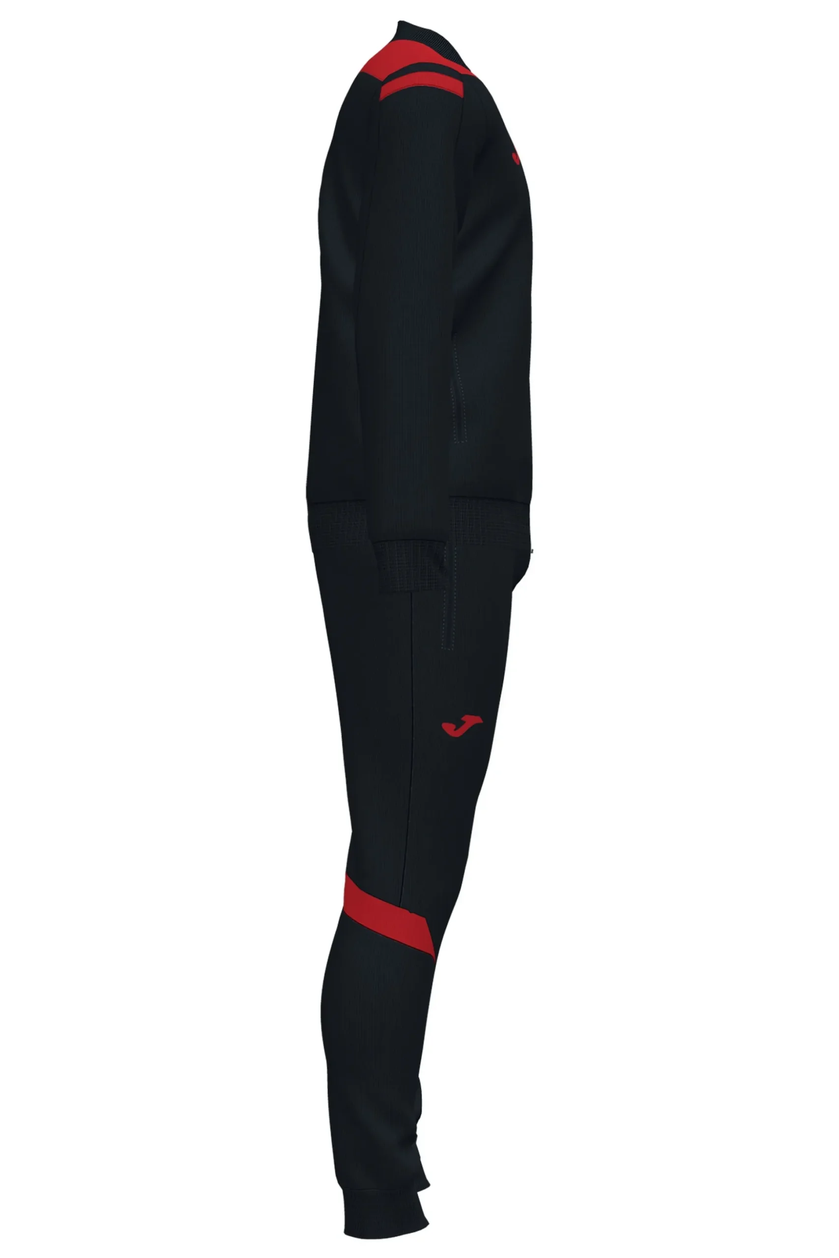 Fato De Treino Joma Championship VI Preto Vermelho