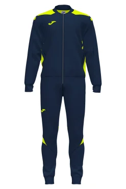 Fato De Treino Joma Championship VI Azul Marinho Amarelo Fluorescente