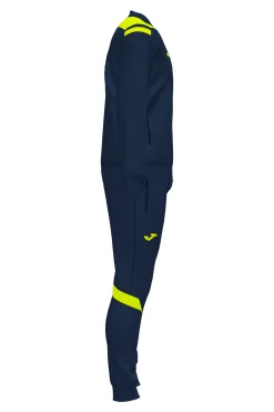 Fato De Treino Joma Championship VI Azul Marinho Amarelo Fluorescente
