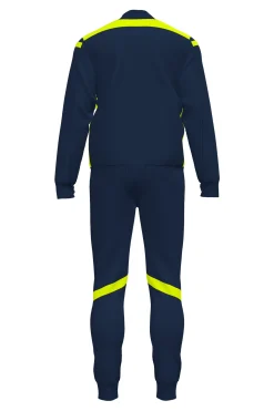 Fato De Treino Joma Championship VI Azul Marinho Amarelo Fluorescente