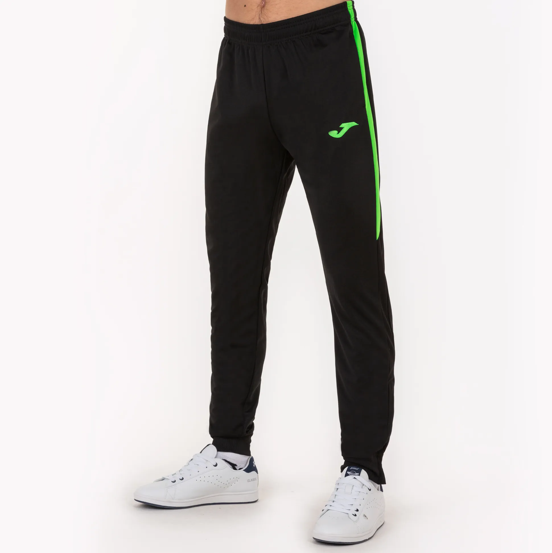 Fato De Treino Joma Championship V Preto Verde Fluorescente