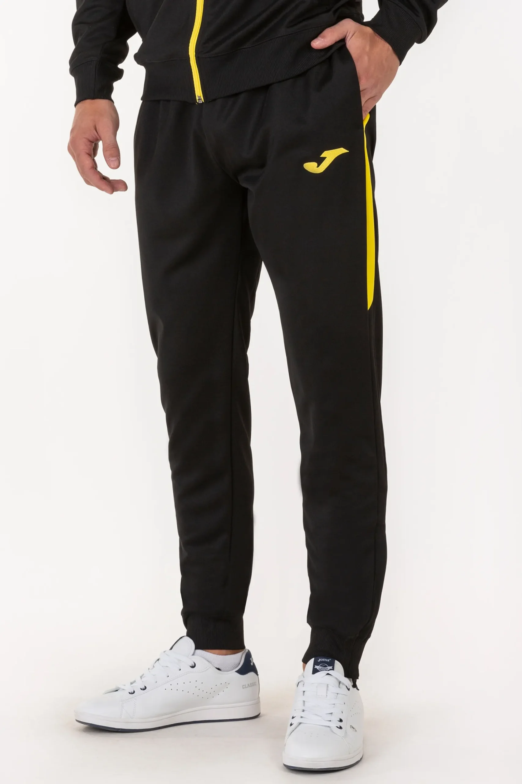 Fato De Treino Joma Championship V Preto Amarelo