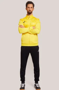 Fato De Treino Joma Lion II Amarelo Preto