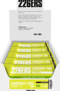 Gel Energético Bio 40gr Limão 226ers