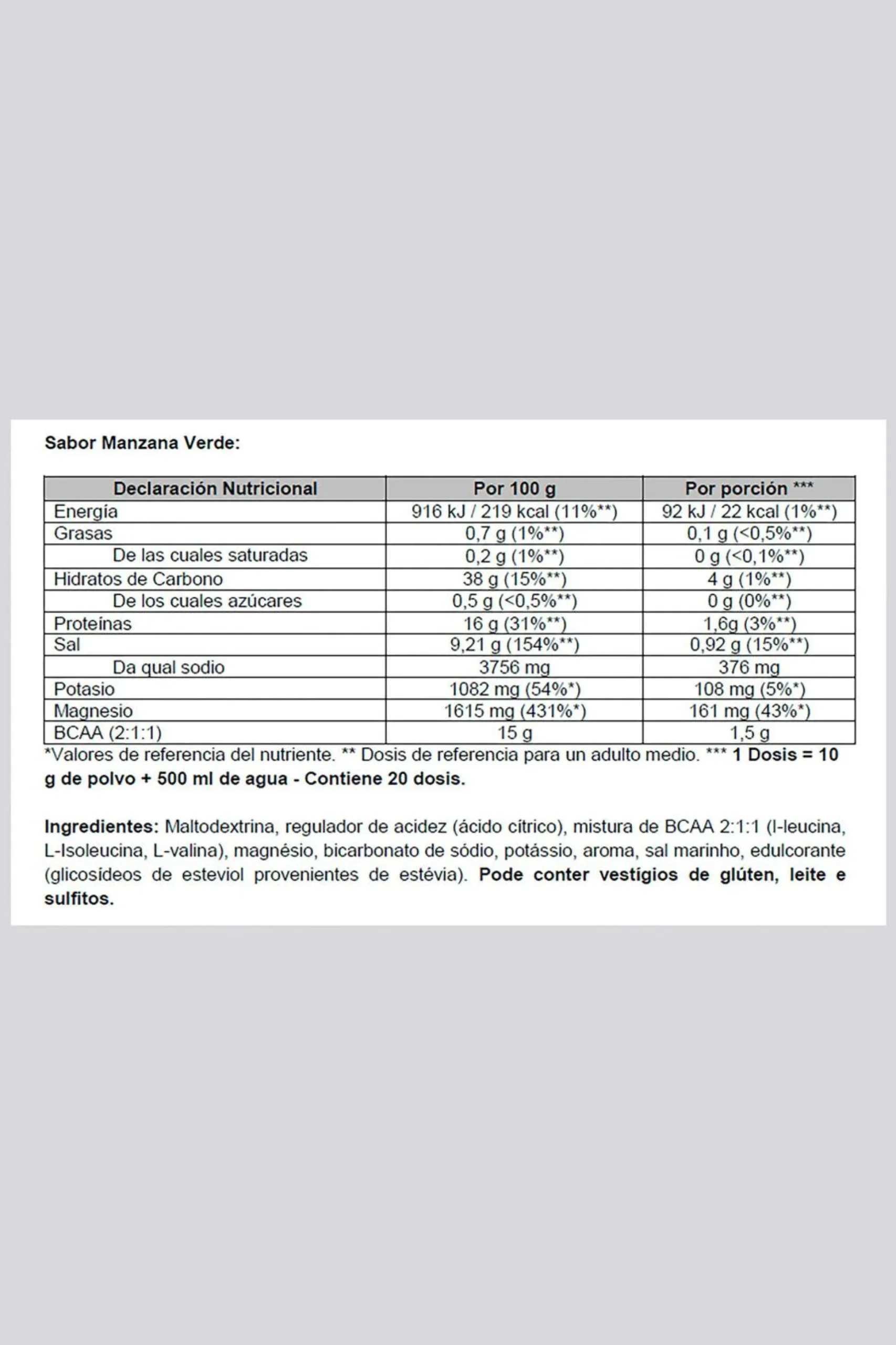 Goldnutrition Hydrate Zero