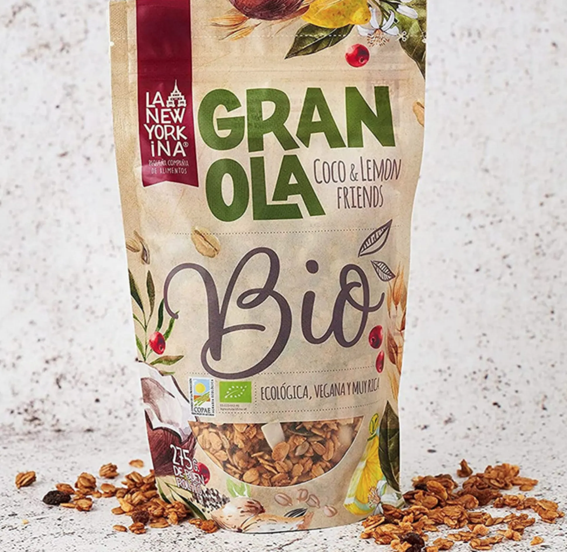 Granola La Newyorkina Coco E Limão 275gr