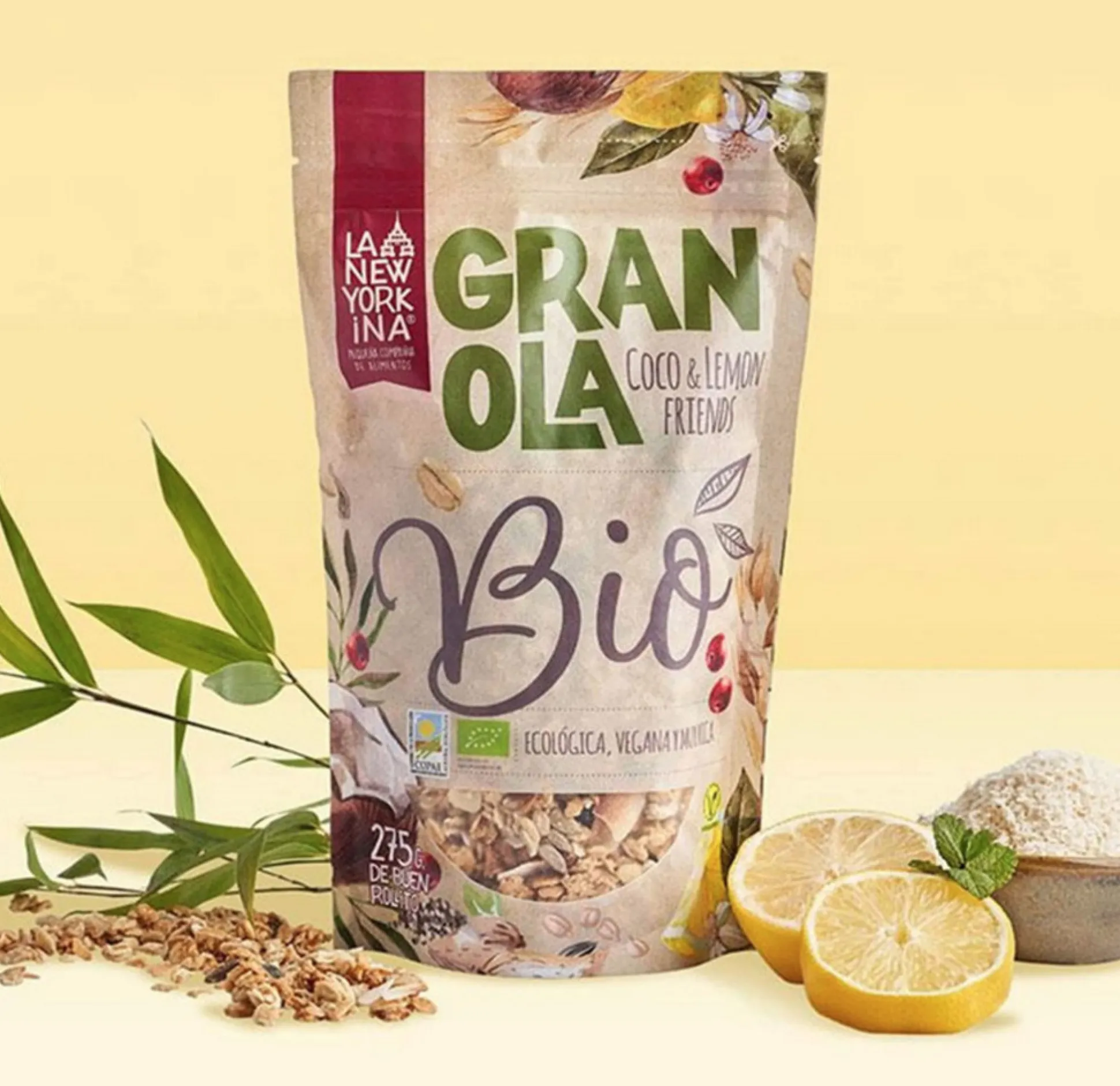 Granola La Newyorkina Coco E Limão 275gr