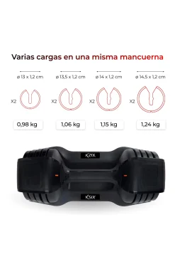 Haltere Ajustável Ksix 11 Kg
