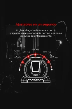 Haltere Ajustável Ksix 25 Kg