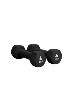 Halteres Fitpaddy 2kg Com Formato Anti-rolamento