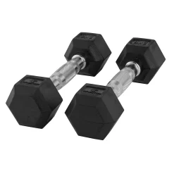 Halteres Hexagonais 2kg Fitness Tech – Conjunto Com 2 Unidades
