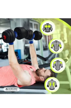 Halteres 30 Kg Ajustáveis Mobiclinic Maxifit