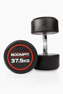 Halteres Redondos De Musculação 37,5kg (Par) - Boomfit