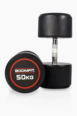 Halteres Redondos De Musculação 50kg (Par) - Boomfit
