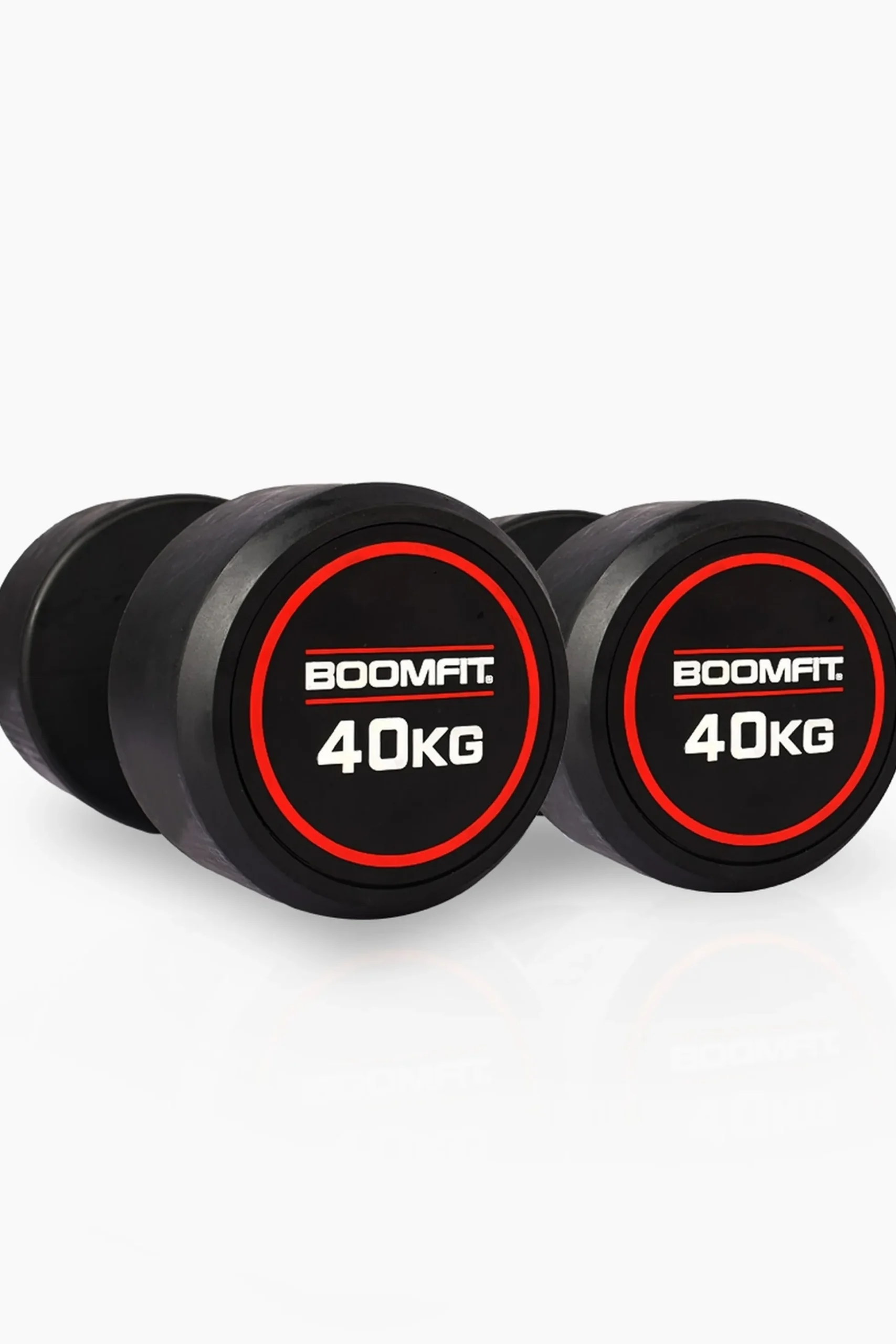 Halteres Redondos De Musculação 40kg (Par) - Boomfit