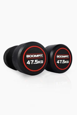 Halteres Redondos De Musculação 47,5kg (Par) - Boomfit