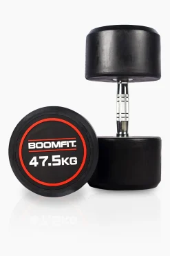 Halteres Redondos De Musculação 47,5kg (Par) - Boomfit