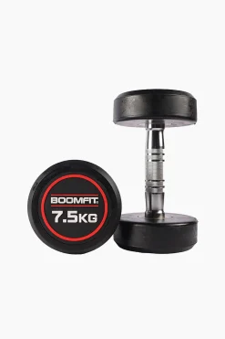 Halteres Redondos De Musculação 7,5kg (Par) - Boomfit