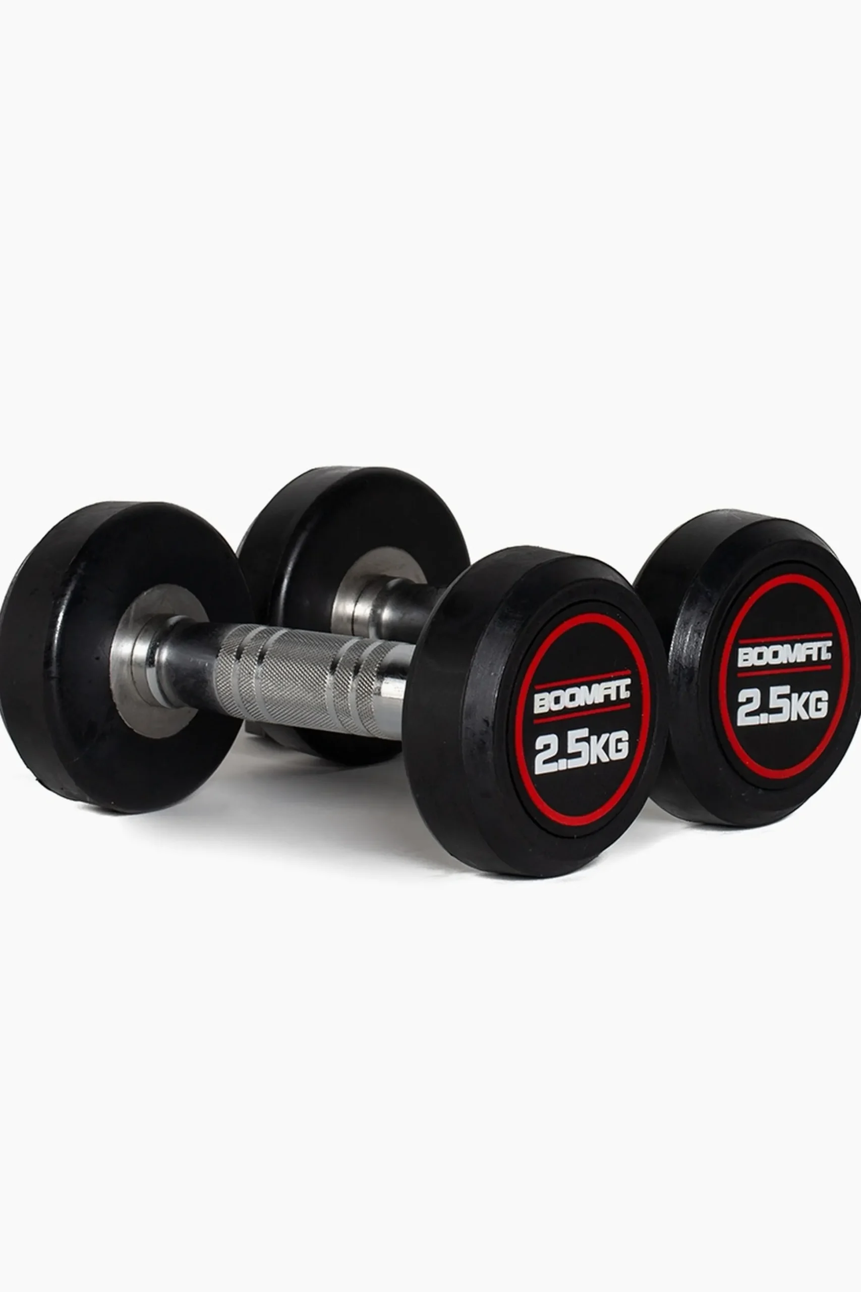 Halteres Redondos De Musculação 2,5kg (Par) - Boomfit