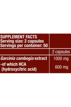 Hca - 100 Caps De Biotech Usa