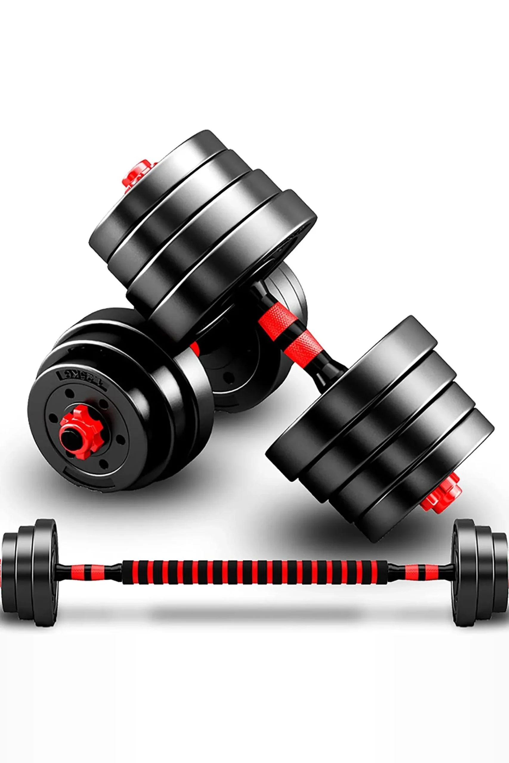 Kit De Halteres 2 Em 1 Ajustável Multifit 15 Kg