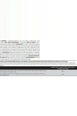 L-carnitina 1000 - 60 Tabletas De Biotech Usa