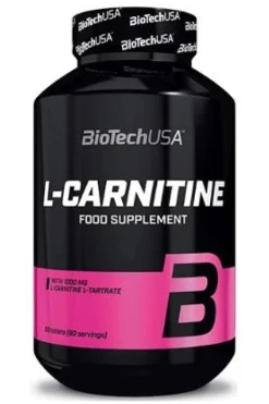 L-carnitina 1000 - 60 Tabletas De Biotech Usa