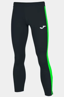 Leggings Compridas Joma Elite VII Preto Verde Fluorescente