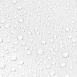 Lona Protetora Impermeável Com Ilhós Cobertura Em Polietileno 6x10m Branco 260g/m²