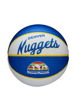Mini Bola De Basquetebol Wilson NBA Team Retro – Denver Nuggets