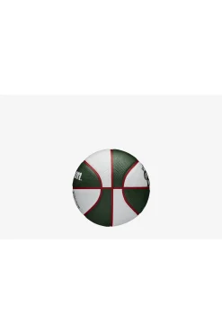 Mini Bola De Basquetebol Wilson NBA Team Retro – Milwaukee Bucks