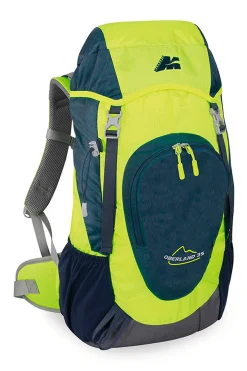 Mochila Trekking Oberland 35 Litros Marsupio Azul/amarelo