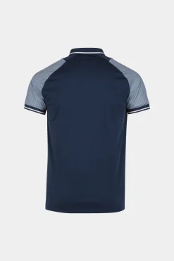 Pólo M/c Joma Essential II Azul Marinho Branco