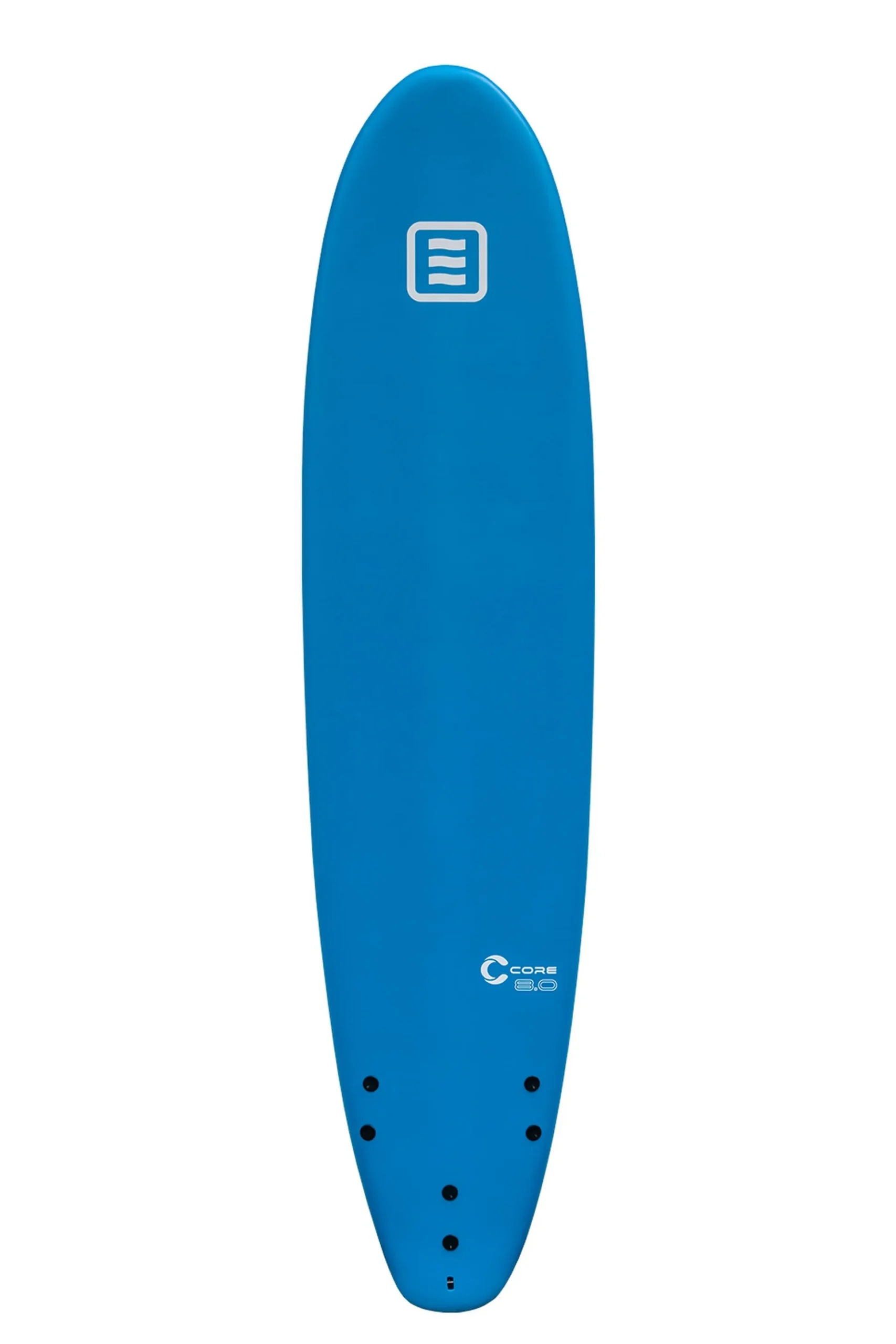 Prancha De Surf Waterfall Core 8' Azul + Leash + Quilhas