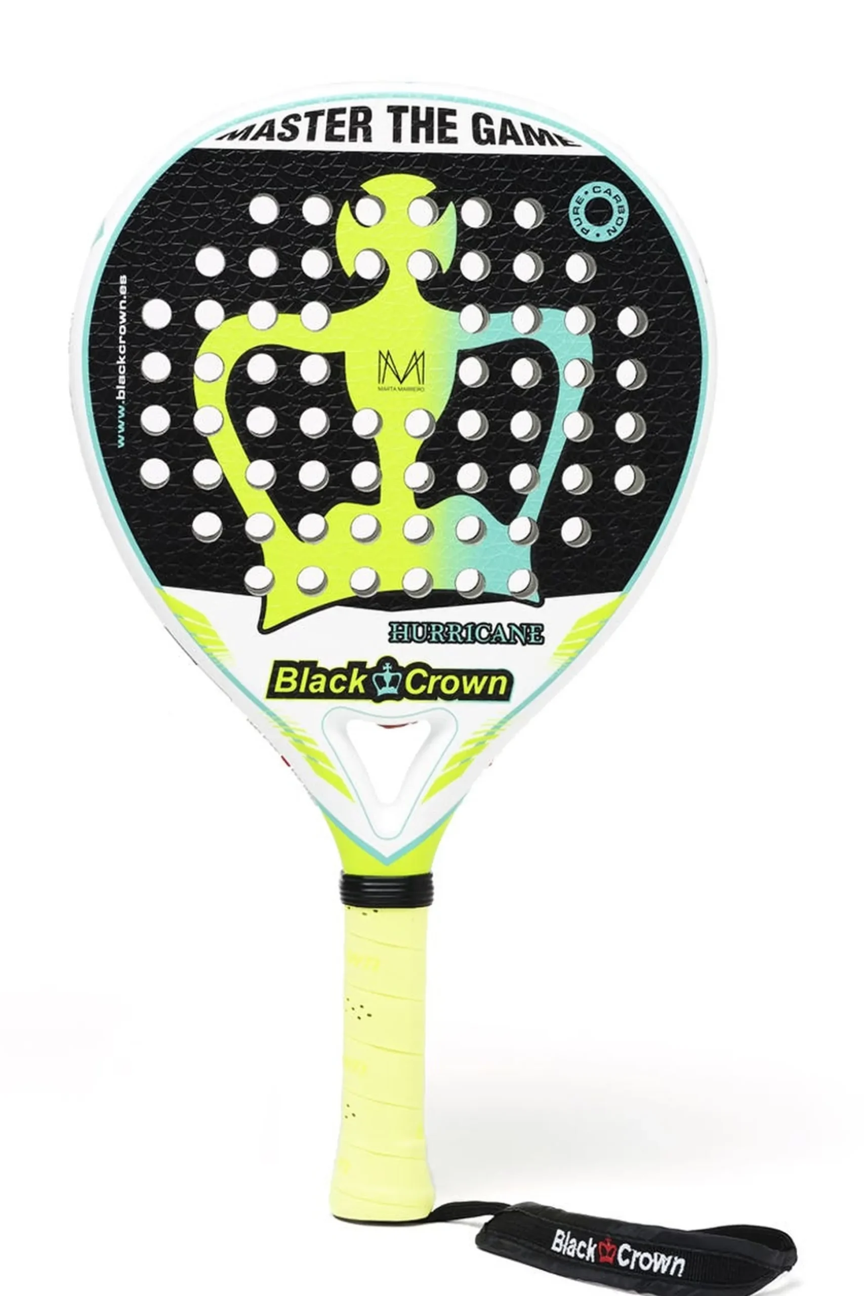 Raquete De Padel Black Crown Hurricane 2022