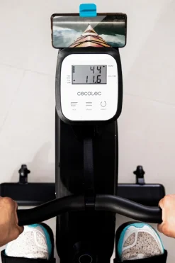 Remos De Resistência Magnética Drumfit Rower 9000 Regatta Cecotec