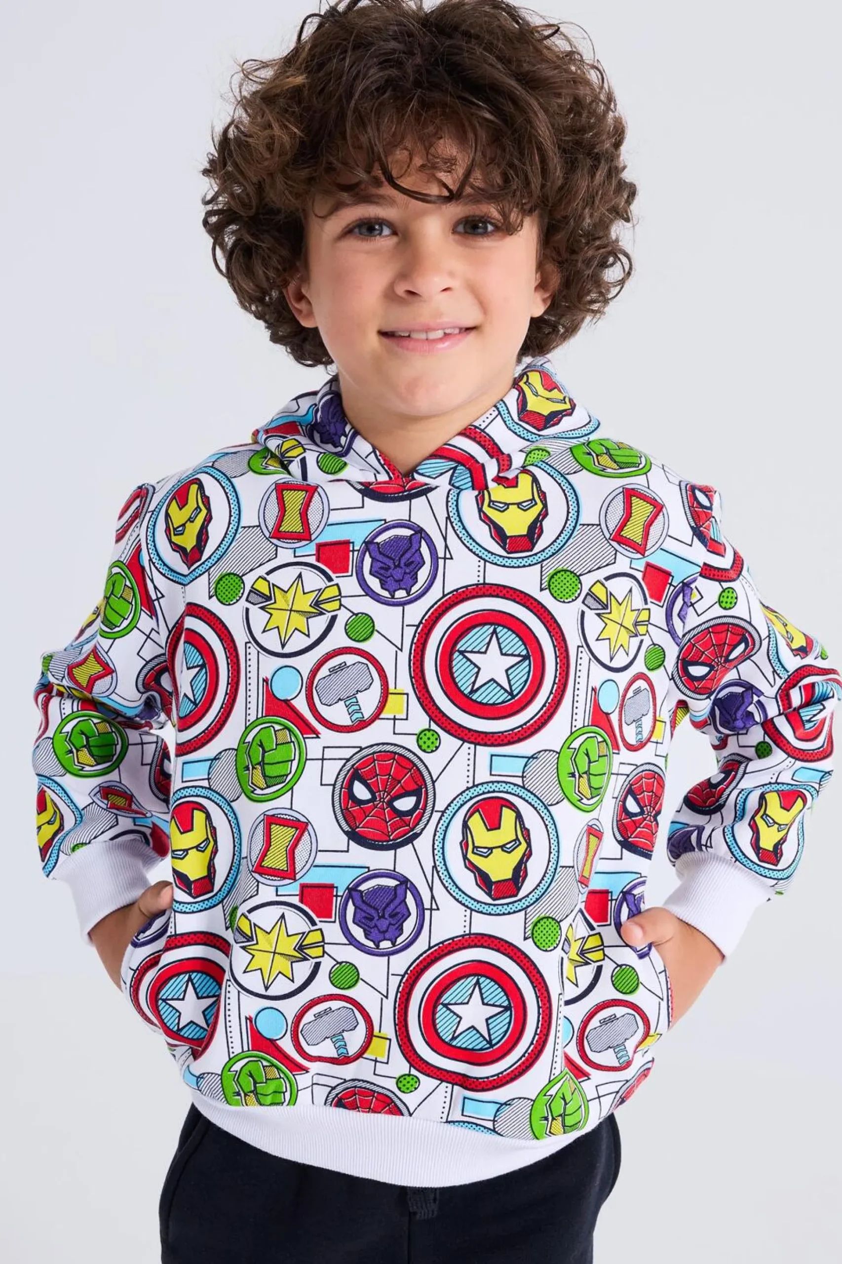 Sweatshirt Capuz Marvel