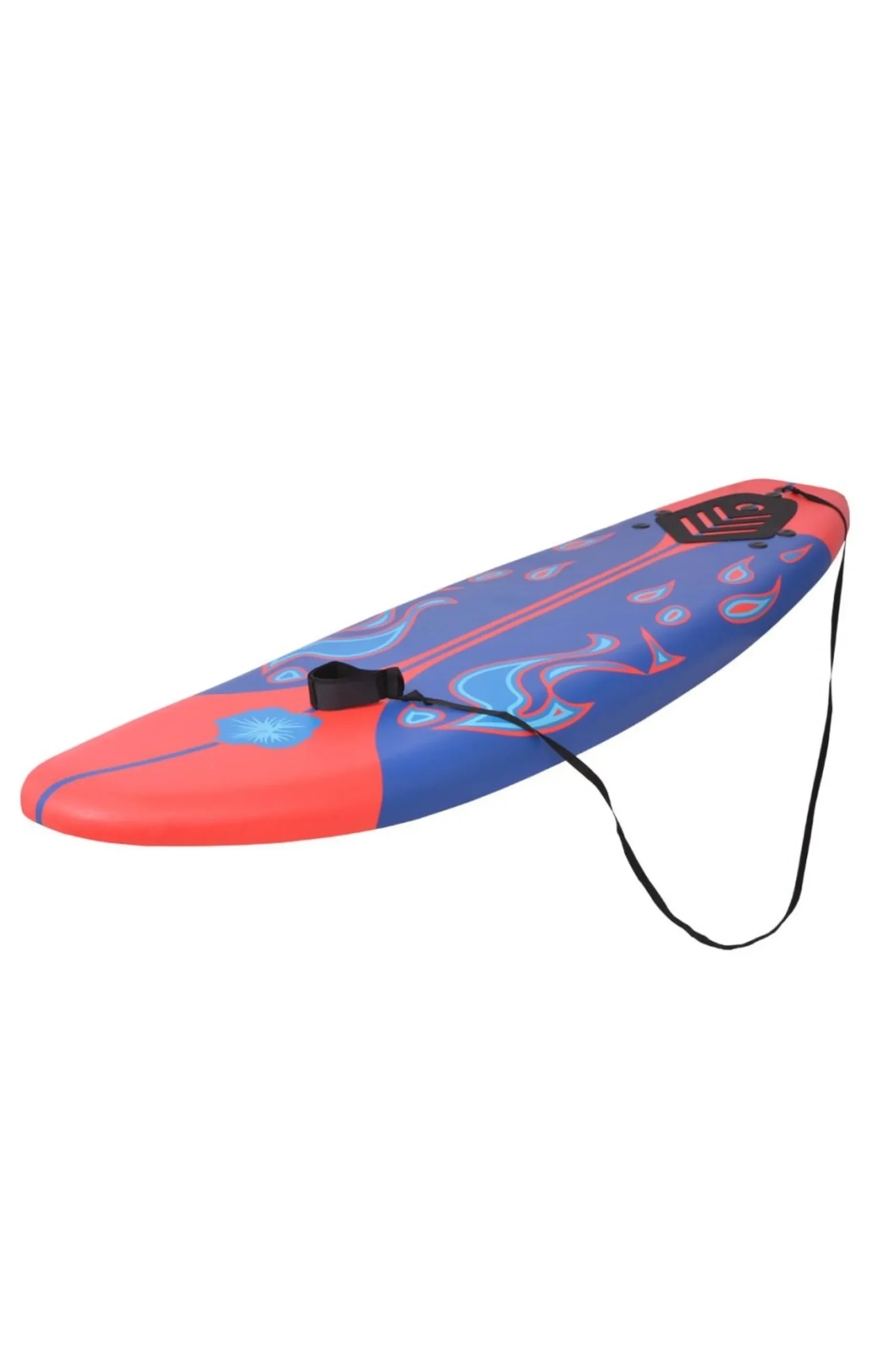 Tabla De Surf Vidaxl 170 CM Azul Y Roja