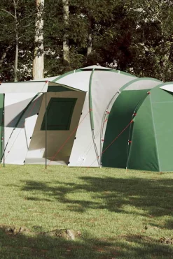 Tenda Campismo Vidaxl P/ 12 Pessoas Tecido Opaco Imperm.
