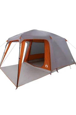 Tenda De Camping Com Varanda Em Cúpula 5 Pessoas Vidaxl 280/450x275x228 CM