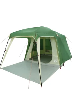 Tenda De Camping Com Varanda Em Cúpula 5 Pessoas Vidaxl 280/450x275x228 CM