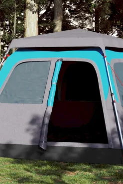 Tenda De Campismo Cúpula Para 4 Pessoas Vidaxl Libertação Rápida 255 X 222 X 165 CM
