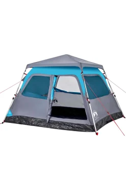 Tenda De Campismo Cúpula Para 4 Pessoas Vidaxl Libertação Rápida 255 X 222 X 165 CM