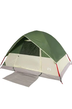 Tenda De Campismo Cúpula Vidaxl P/ 4 Pessoas 215x213x149/154 CM